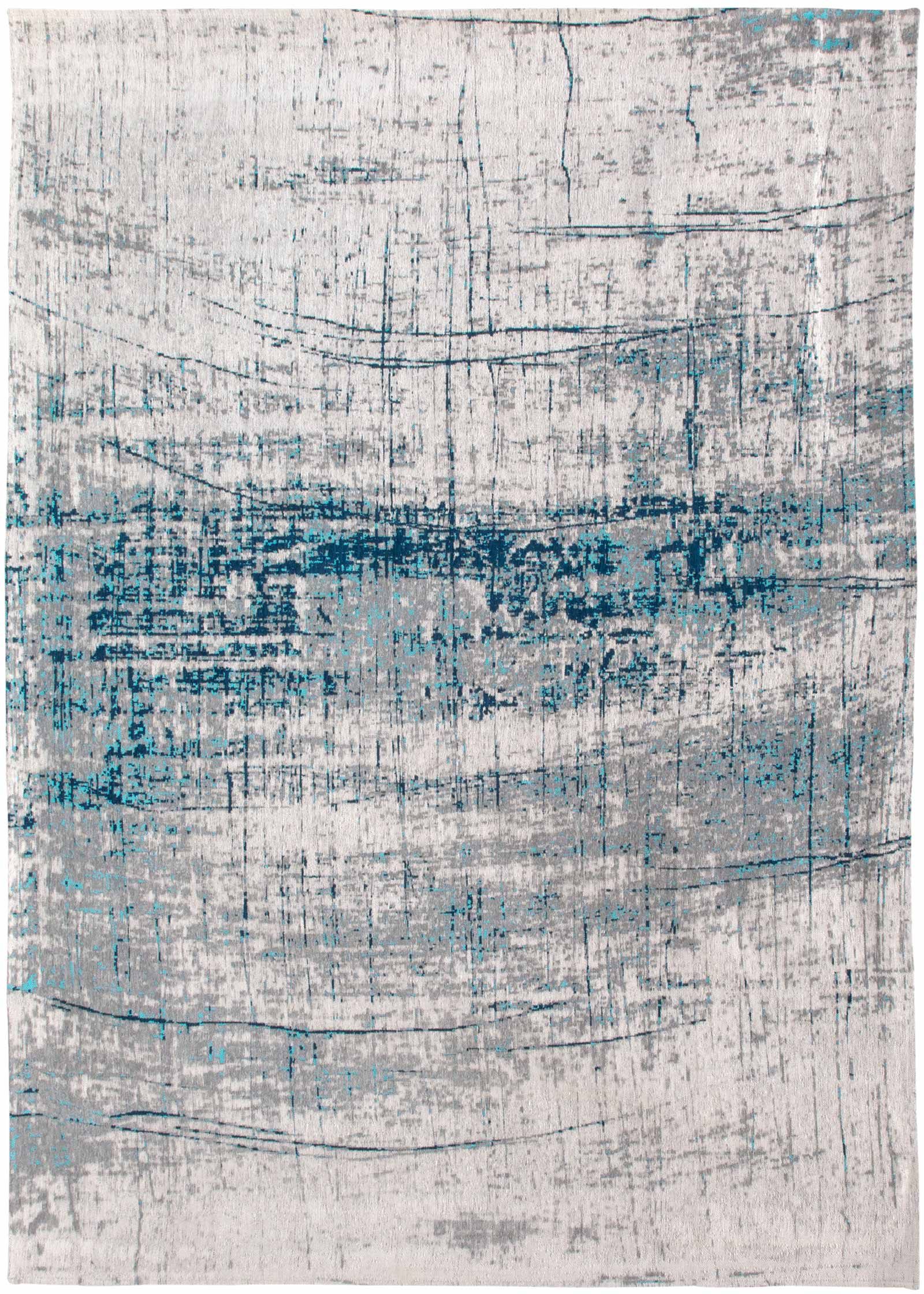 vloerkleed Louis De Poortere LX8421 Mad Men Griff Bronx Azurite