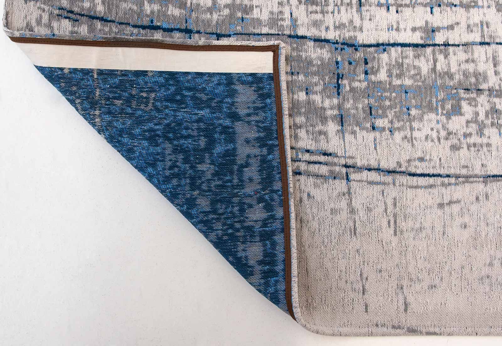 vloerkleed Louis De Poortere LX8421 Mad Men Griff Bronx Azurite back