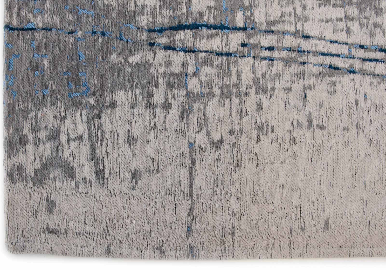 vloerkleed Louis De Poortere LX8421 Mad Men Griff Bronx Azurite corner