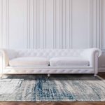 vloerkleed Louis De Poortere LX8421 Mad Men Griff Bronx Azurite interior 2