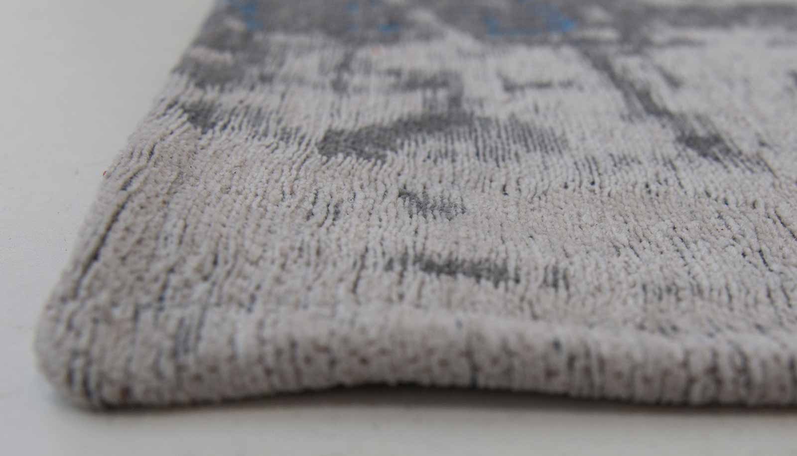 vloerkleed Louis De Poortere LX8421 Mad Men Griff Bronx Azurite side