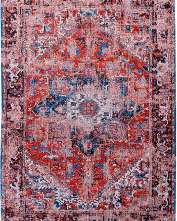 vloerkleed Louis De Poortere LX8703 Antiquarian Antique Heriz Classic Brick