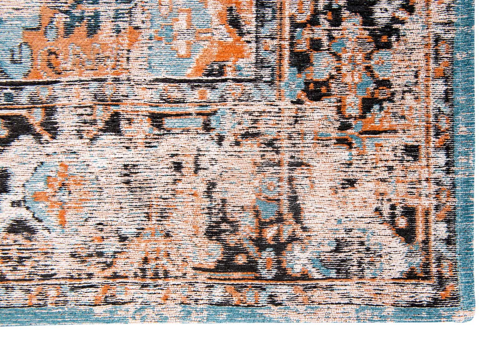 vloerkleed Louis De Poortere LX8705 Antiquarian Antique Heriz Seray Orange corner