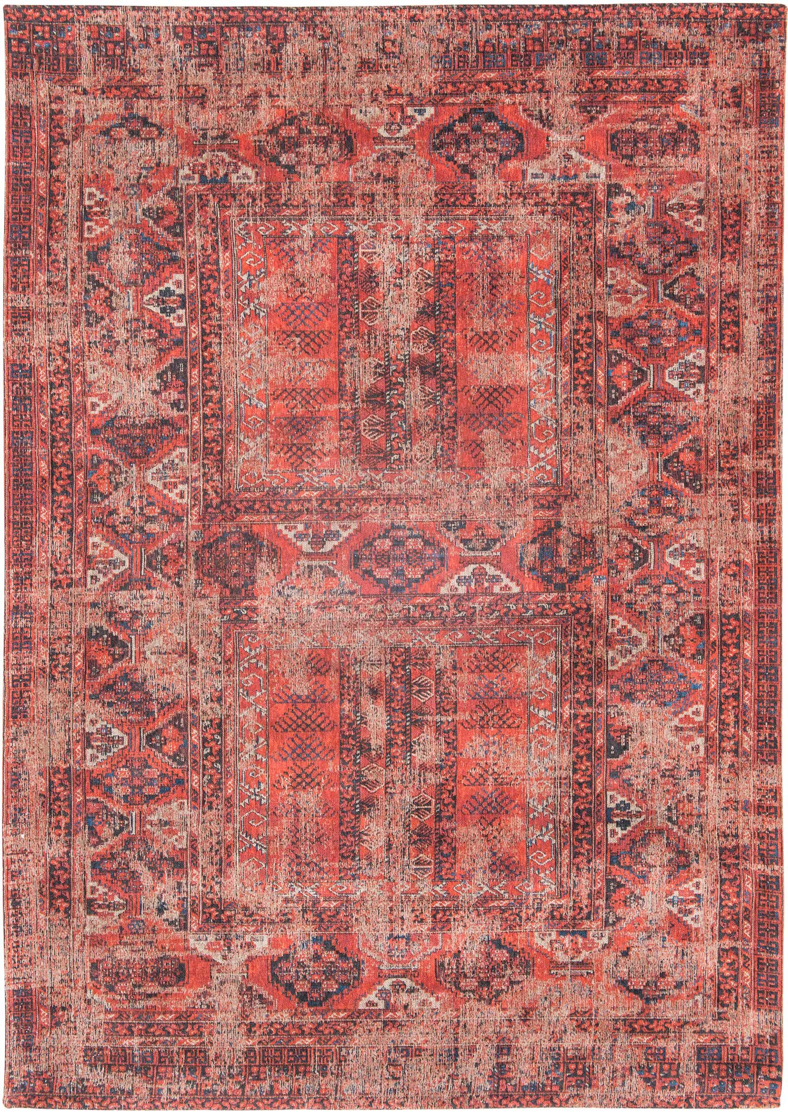 vloerkleed Louis De Poortere LX8719 Antiquarian Antique Hadschlu 782 Red