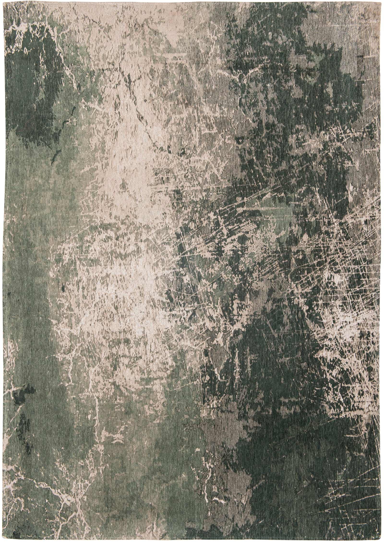 vloerkleed Louis De Poortere LX8723 Mad Men Cracks Dark Pine