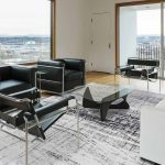 vloerkleed Louis De Poortere LX8926 Mad Men Griff Metro Black and White interior