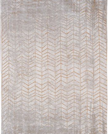 vloerkleed Louis De Poortere LX8928 Mad Men Jacobs Ladder Central Yellow