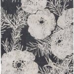 Louis De Poortere vloerkleed Romo LX 8741 Lomasi Charcoal
