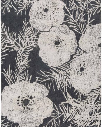 Louis De Poortere vloerkleed Romo LX 8741 Lomasi Charcoal