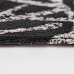 Louis De Poortere vloerkleed Romo LX 8741 Lomasi Charcoal side