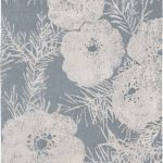 Louis De Poortere vloerkleed Romo LX 8742 Lomasi Steelblue