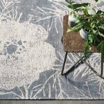 Louis De Poortere vloerkleed Romo LX 8742 Lomasi Steelblue zoom