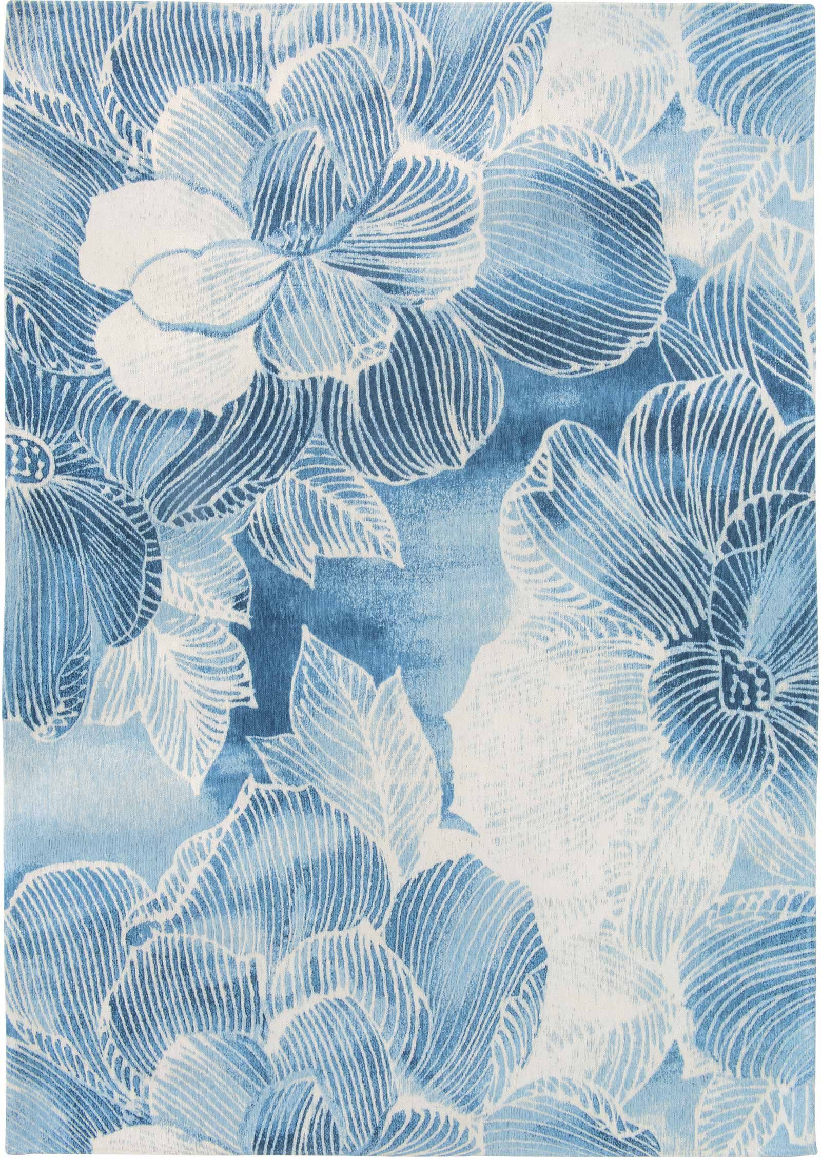 Louis De Poortere vloerkleed Villa Nova LX 8756 Akina Indigo