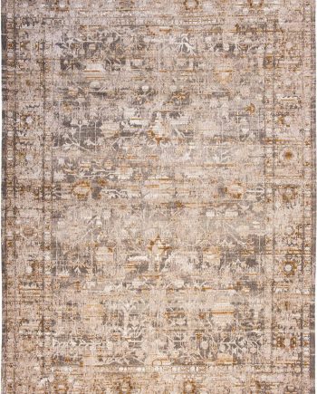 vloerkleed Louis De Poortere LX 8884 Antiquarian Ushak Suleiman Grey