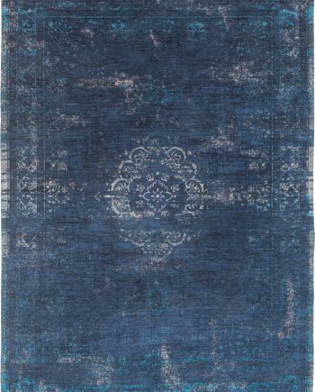vloerkleed Louis De Poortere LX8254 Fading World Medaillon Blue Night