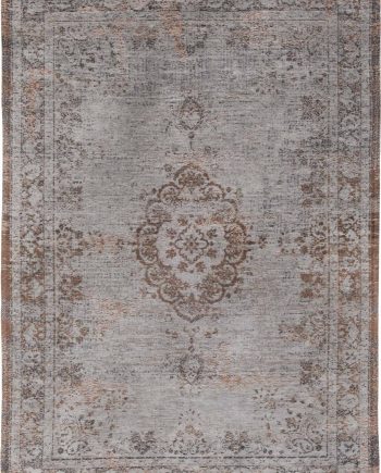 vloerkleed Louis De Poortere LX8257 Fading World Medaillon Grey Ebony