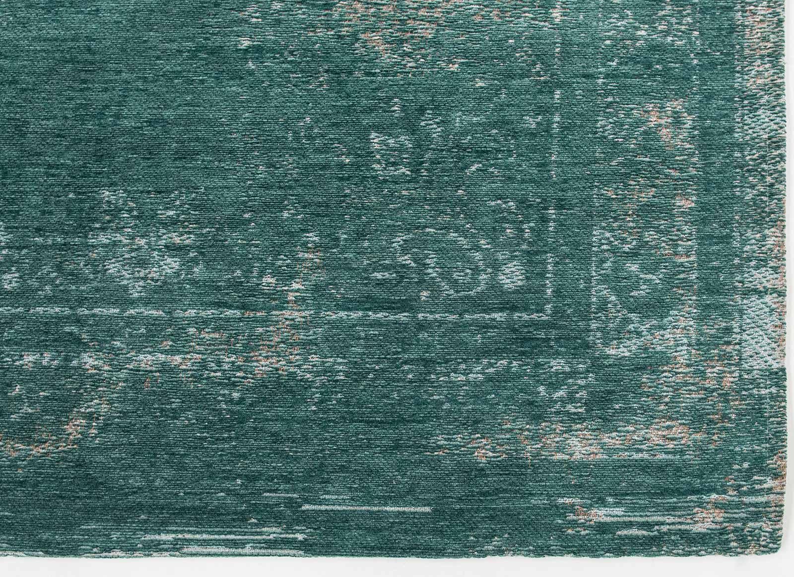 vloerkleed Louis De Poortere LX8258 Fading World Medaillon Jade corner