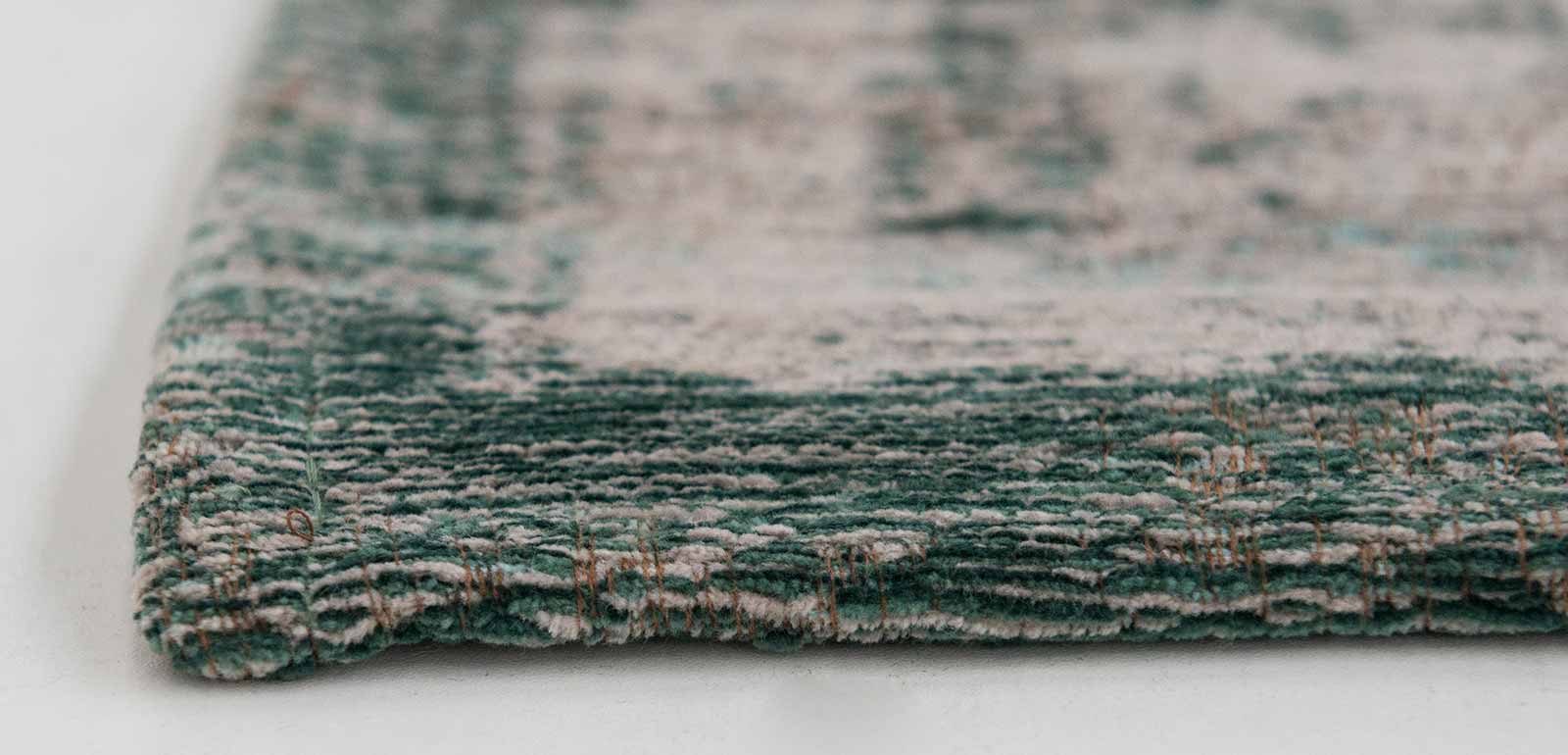 vloerkleed Louis De Poortere LX8259 Fading World Medaillon Jade Oyster side