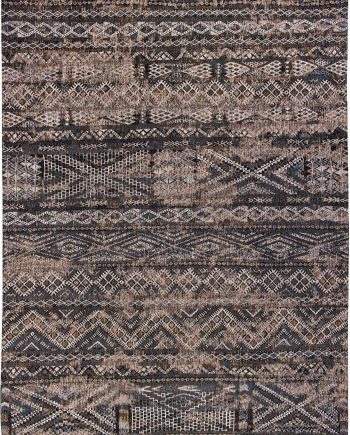 Louis De Poortere vloerkleed LX 9113 Antiquarian Kilim Black Rabat