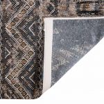 Louis De Poortere vloerkleed LX 9113 Antiquarian Kilim Black Rabat back