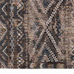 Louis De Poortere vloerkleed LX 9113 Antiquarian Kilim Black Rabat corner