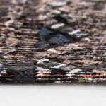 Louis De Poortere vloerkleed LX 9113 Antiquarian Kilim Black Rabat side