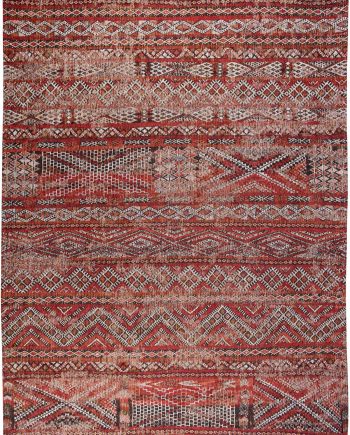 Louis De Poortere vloerkleed LX 9115 Antiquarian Kilim Fez Red