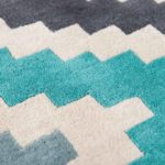 Louis De Poortere vloerkleed Romo LX 2003 Scala Teal zoom 1