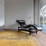 Louis De Poortere vloerkleed LX 8550 Mad Men Griff Liberty Gold interior 1