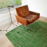 Louis De Poortere vloerkleed LX 9202 Structures Baobab Perrier Green interior 2