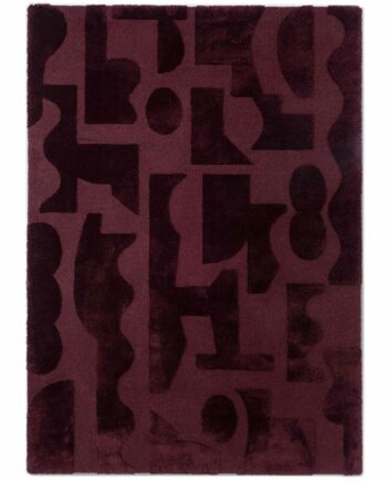 Brink Campman Mural Burgundy 121100 1