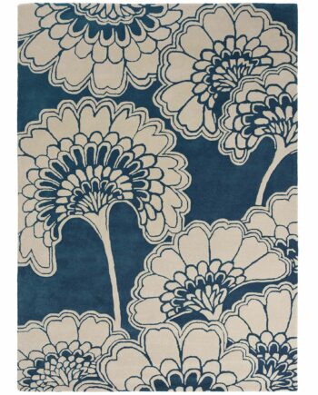 Florence Broadhurst Japanese Floral Midnight 039708