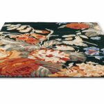 Sanderson Stapleton Park Navy Burnt Orange 45318 D