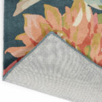 Sanderson Dahlia Rosehip Teal 50608 4