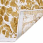 Louis De Poortere vloerkleed Meditation Swim 9349 Saffron back