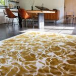 Louis De Poortere vloerkleed Meditation Swim 9349 Saffron interior 1
