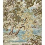 Sanderson Ancient Canopy Fawn Olive Green 146701 A