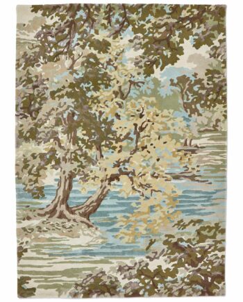 Sanderson Ancient Canopy Fawn Olive Green 146701 A