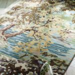 Sanderson Ancient Canopy Fawn Olive Green 146701 interior 2