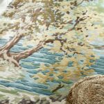 Sanderson Ancient Canopy Fawn Olive Green 146701 interior 3