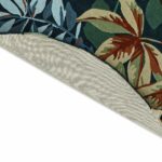 Sanderson Robins Wood Forest Green 146508 F round