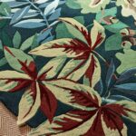 Sanderson Robins Wood Forest Green 146508 round interior 5