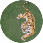 Louis De Poortere Pop 9388 Green On Fire round