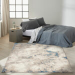 Calvin Klein vloerkleed Infinity CK022 IFN05 IVGBL IVORY GREY BLUE 5x7 099446079305 interior 3