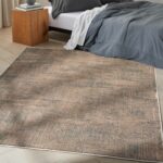 Calvin Klein vloerkleed Irradiant CK024 IRR01 BLKIV BLACK IVORY 5X7 099446129468 interior 1