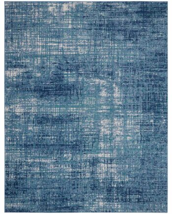Calvin Klein vloerkleed River Flow CK001 RFV02 TLIVB TEAL IVORY BLUE 8X10 099446845696