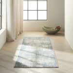 Calvin Klein vloerkleed Rush CK950 CK950 IVBLU IVORY BLUE 2x7 099446756473 interior 1 C