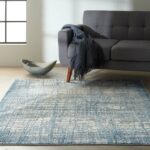 Calvin Klein vloerkleed Rush CK950 CK950 IVBLU IVORY BLUE 5X7 099446756480 interior 1 C