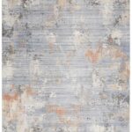 Nourison vloerkleed Abstract Hues ABH01 GRYBL GREY BLUE 5X8 099446906021