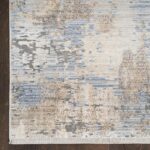 Nourison vloerkleed Abstract Hues ABH01 GRYBL GREY BLUE 5X8 099446906021 CR